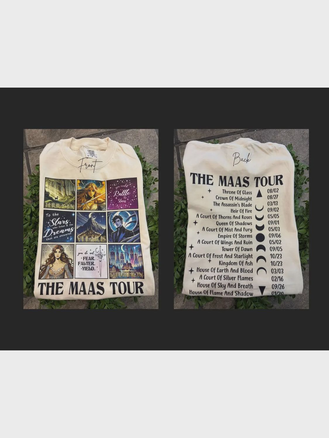 The Maas Tour Comfort Colors Tshirt