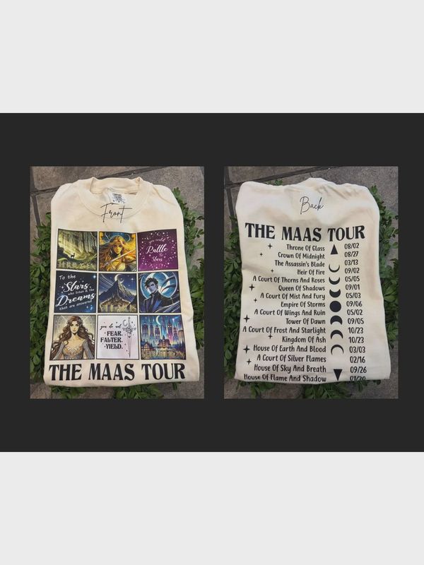 The Maas Tour Comfort Colors Tshirt