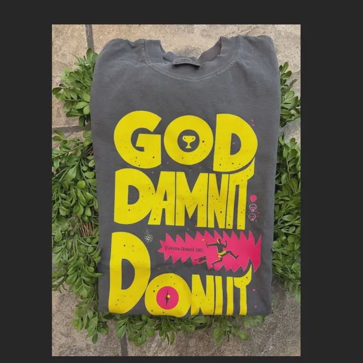 Dungeon Crawler Carl “Damnit Donut” Comfort Colors T-Shirt