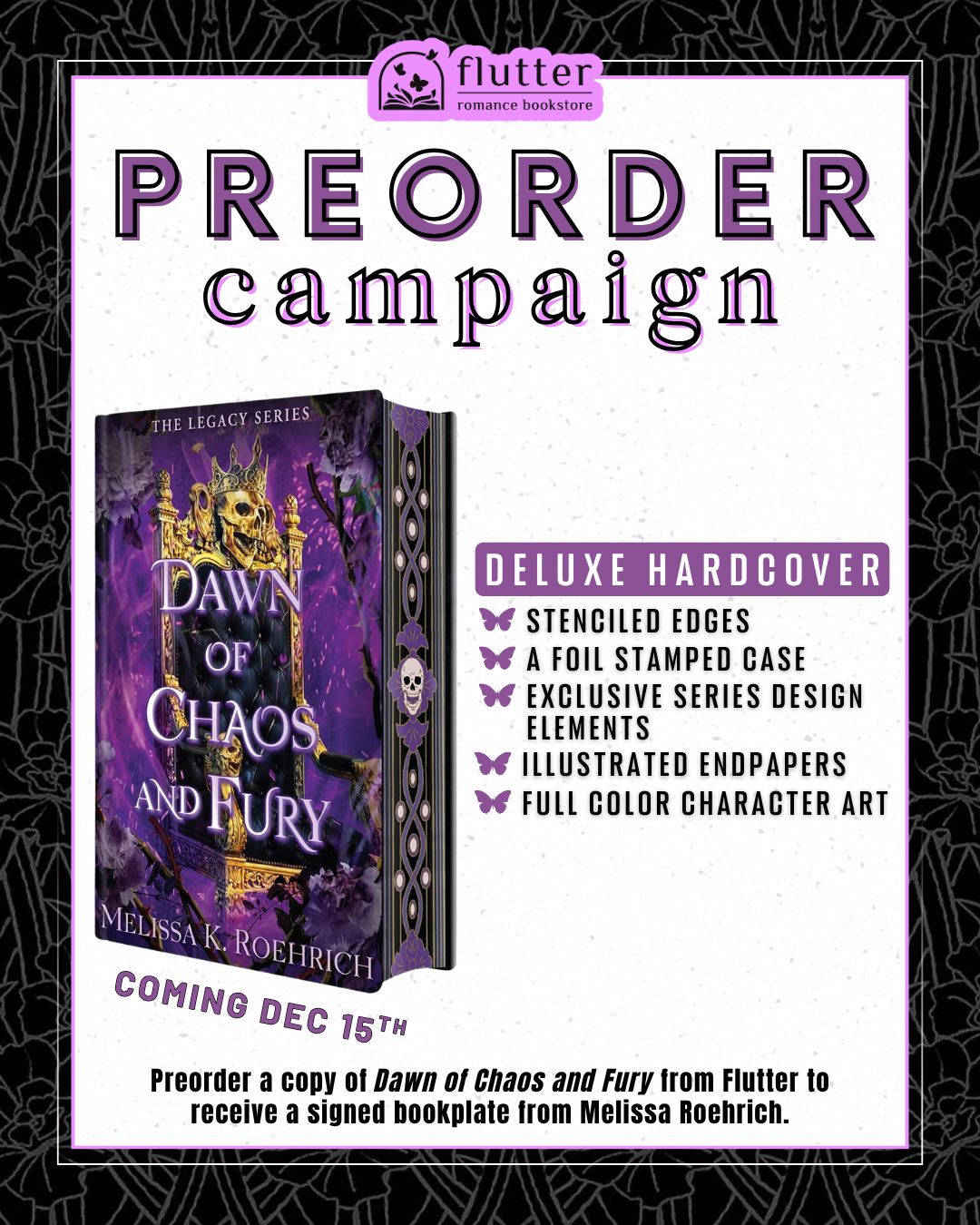 Dawn of Chaos and Fury: Deluxe Special Edition (Legacy #4) (PREORDER 12/15/26)