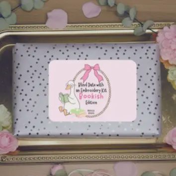 Blind Date with An Embroidery Kit- Bookish Edition
