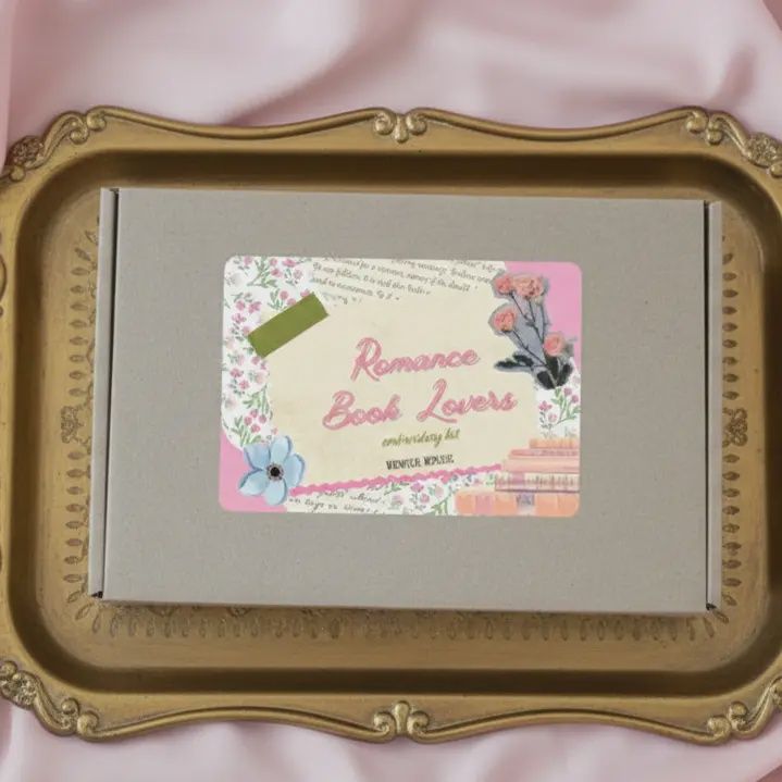 Romance Book Lovers Embroidery Kit