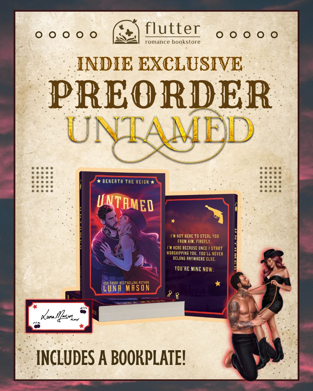 Untamed Indie Exclusive (SECOND SHIPMENT PREORDER - SOMETIME AROUND 11/10/26)
