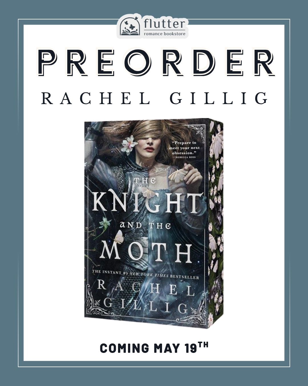 The Knight and the Moth (Sprayed Edges) (The Stonewater Kingdom #1) (Pre-Order 05/19/26)