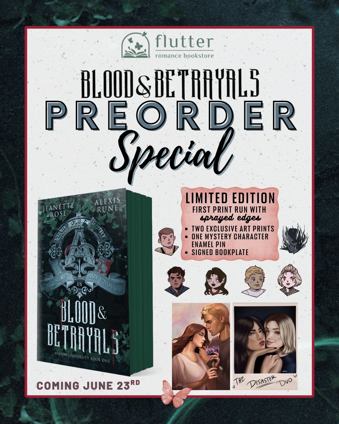 Blood &amp; Betrayals (PREORDER 6/23/26)