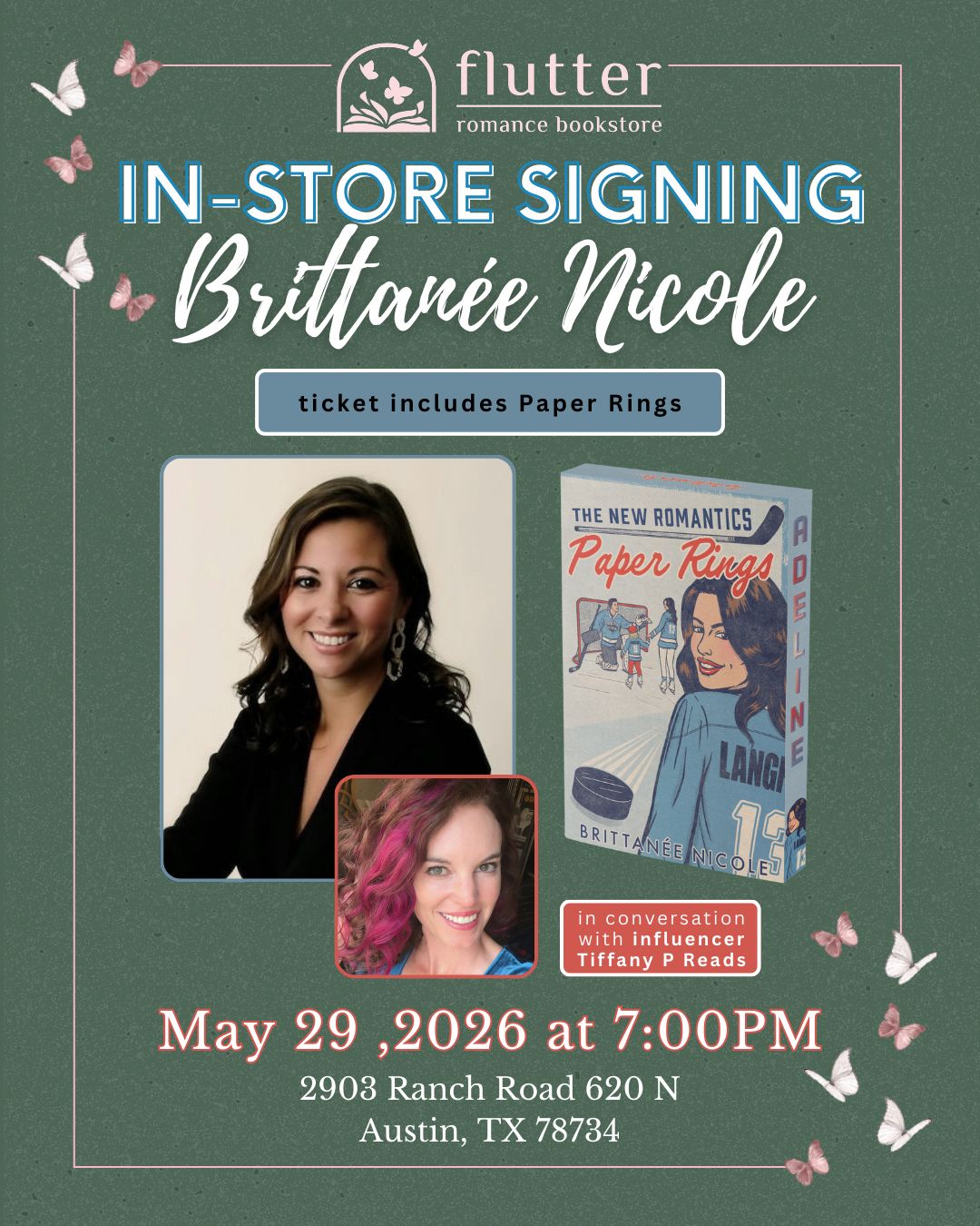 Brittanée Nicole in Conversation with Tiffany P Reads (5/29/26)
