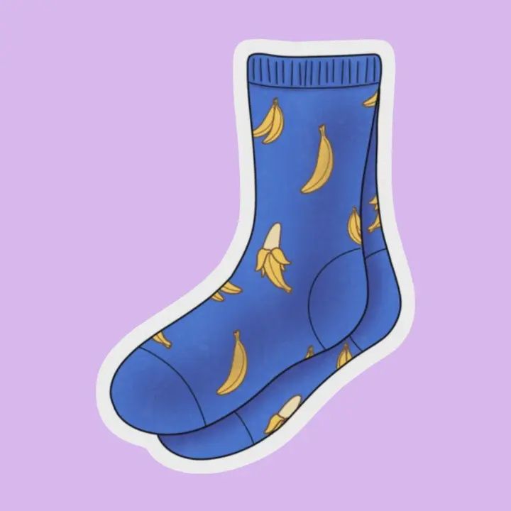 Banana Socks Heated Rivalry Sticker