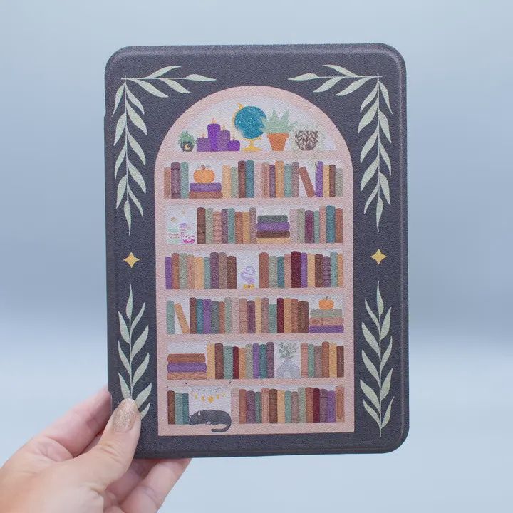 Mystical Bookshelf Kindle Case