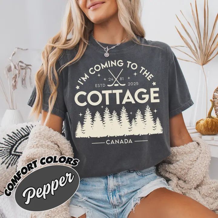 I'm Coming To the Cottage Comfort Color Shirt, Lgbt Tee