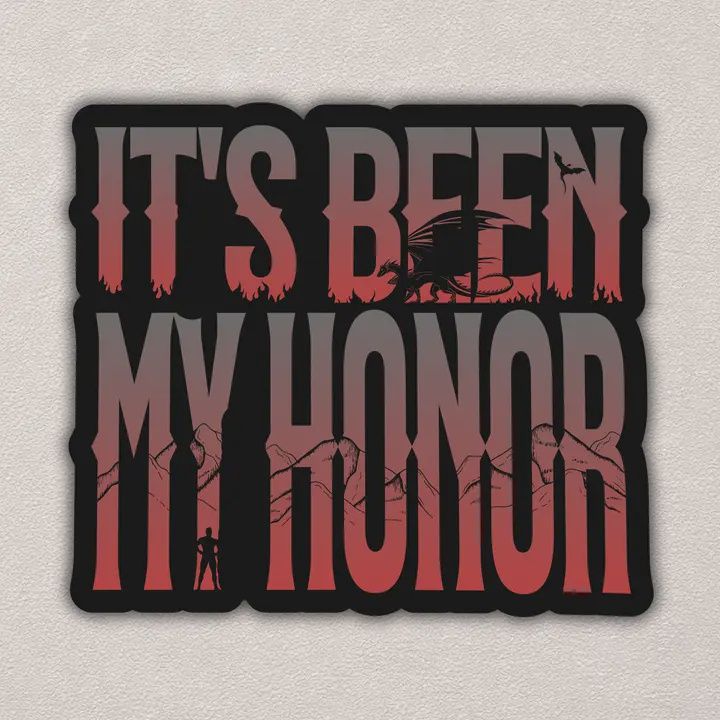 Liam Mairi | Fourth Wing Sticker