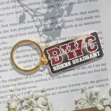 Fourth Wing | Bwc Basgiath War College Logo Keychain