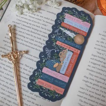 Zodiac Academy Bookshelf Die-Cut Bookmark