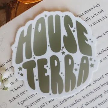 Zodiac Academy Waterproof Vinyl Sticker | House Terra