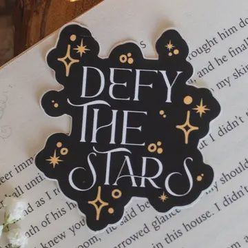 Zodiac Academy Waterproof Vinyl Sticker | Defy the Stars