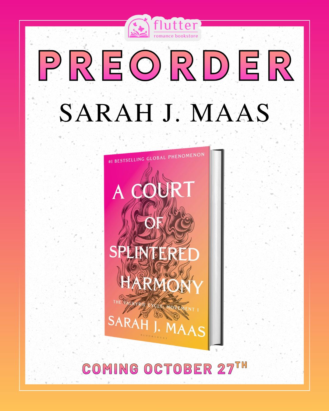 A Court of Splintered Harmony  (ACOTAR 6) (PREORDER 10/27/26)