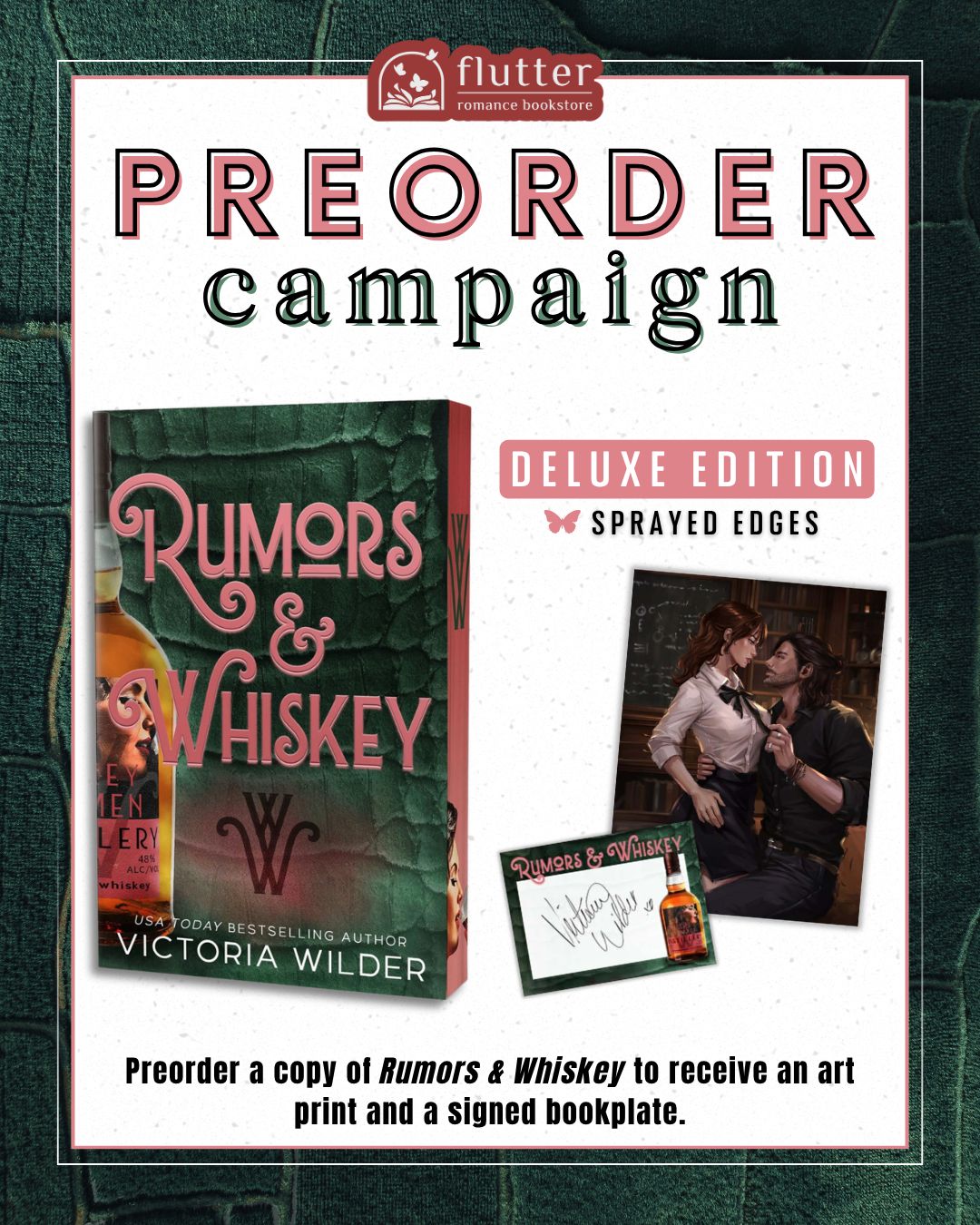 Rumors &amp; Whiskey (Deluxe Edition) (The Whiskey Women #1) (PREORDER 6/16/26)
