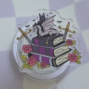 Book Dragon Kindle Grip