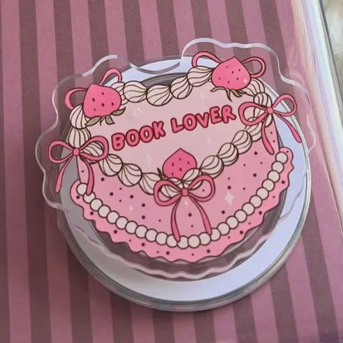 Book Lover Cake Kindle Grip