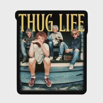 80s 90s Humor Nostalgia Girls High Quality Vinyl Sticker