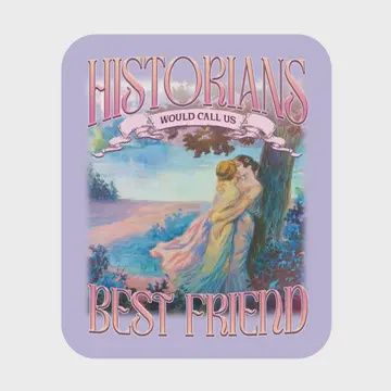 Lgbtq Best Friend History High Quality Vinyl Sticker