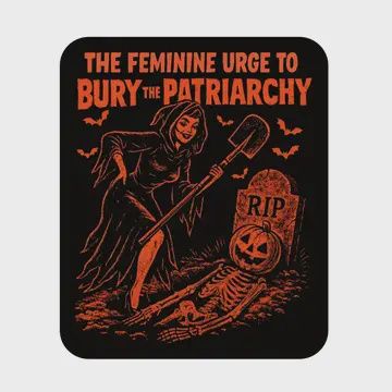 Patriarchy Horror Feminism Humor High Quality Vinyl Sticker