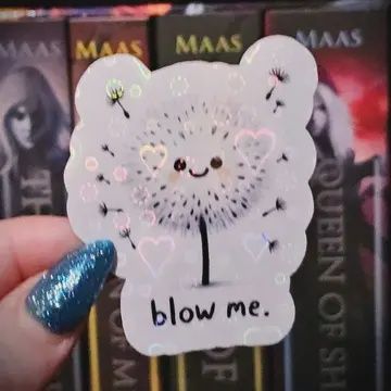 Blow Me Funny Sticker
