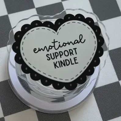 Emotional Support Kindle - Kindle Grip