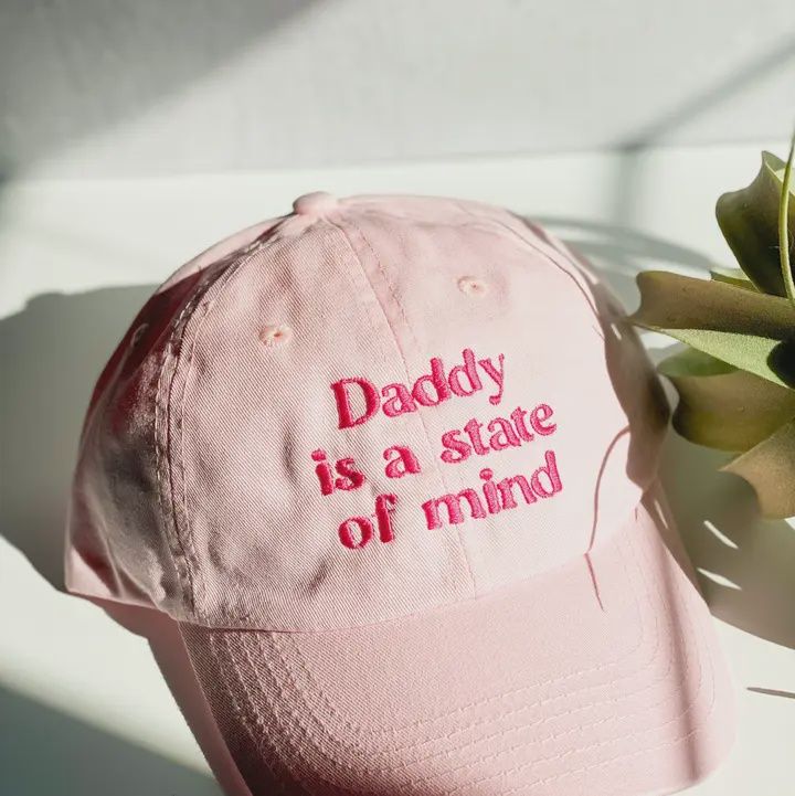 Daddy Is A State of Mind Pedro Pascal Hat Black