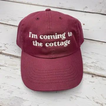 I'm Coming To the Cottage, Hr, Relaxed Fit Hat
