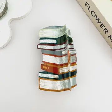 Ocean of Knowledge Book Hair Claw Clip