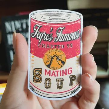 Feyre’S Soup - 3" Kindle Sticker