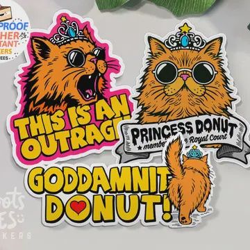 Dungeon Crawler Carl Stickers 3"