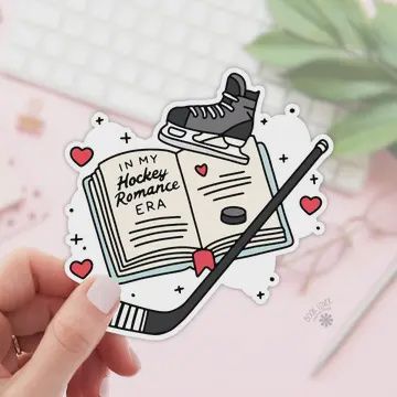 In My Hockey Romance Era Stickers / Bookish Stickers