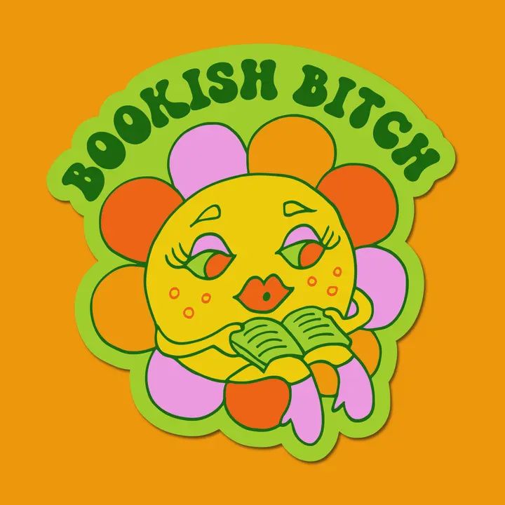 Bookish Bitch Sticker