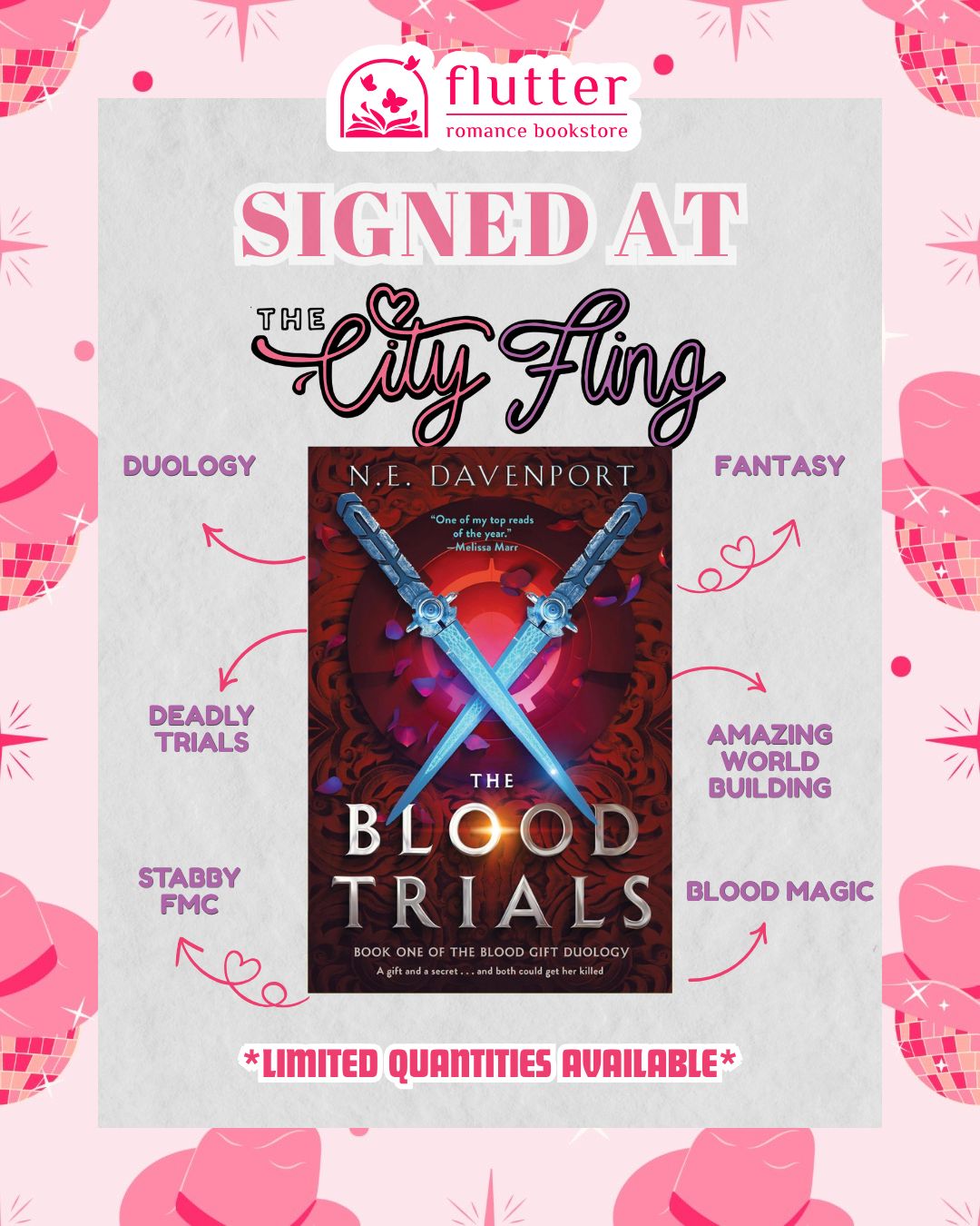 The Blood Trials (Blood Gift Duology #1) (CF Signed Edition)