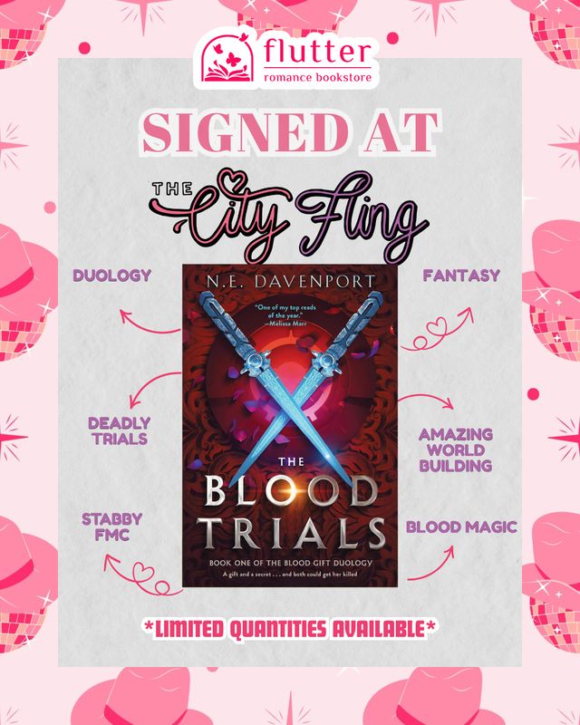 The Blood Trials (Blood Gift Duology #1) (CF Signed Edition)