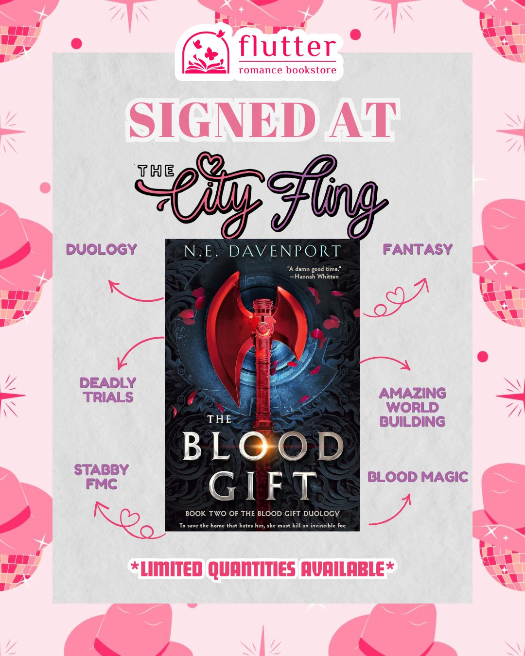 The Blood Gift (The Blood Gift Duology, 2) (CF Signed Edition)