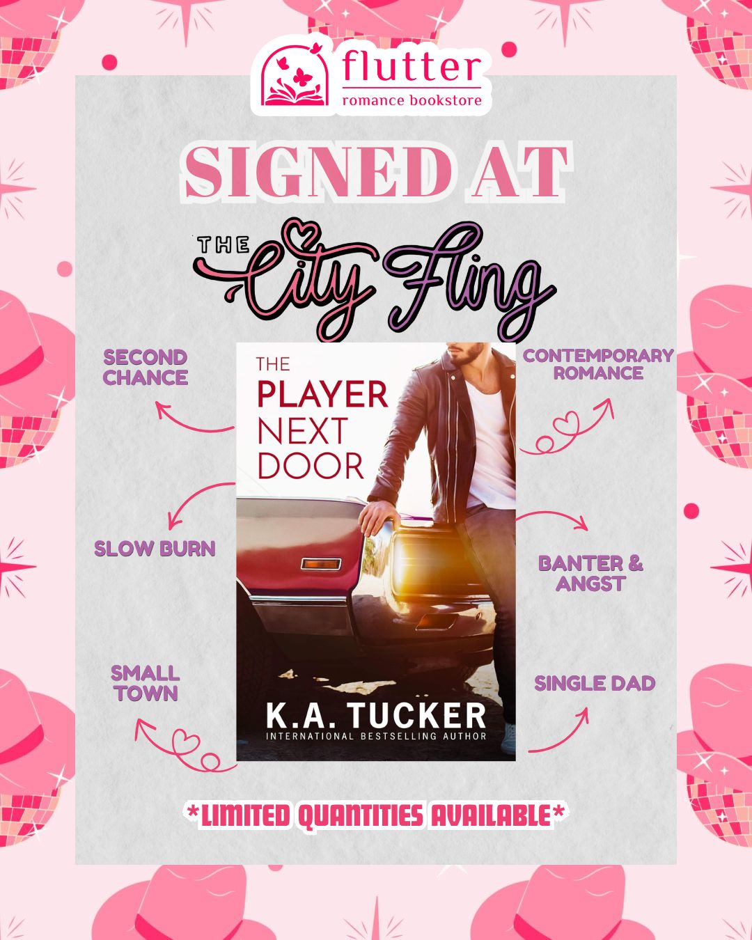 The Player Next Door: Alternate Cover (Polson Falls #1) (CF Signed Edition)