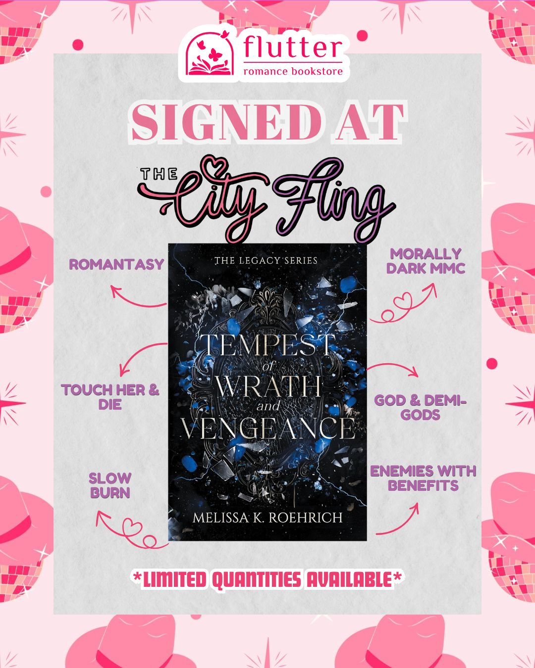 Tempest of Wrath and Vengeance (Legacy #3) (CF Signed Edition)