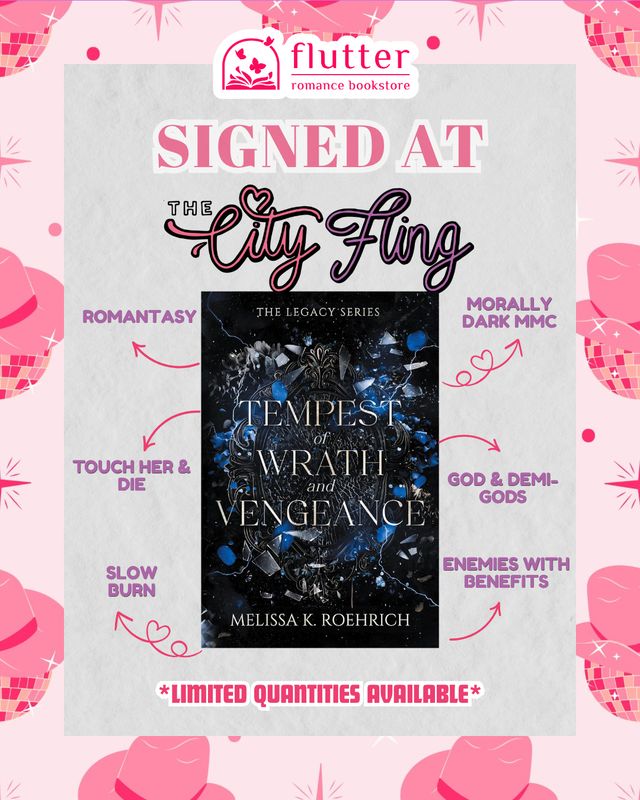 Tempest of Wrath and Vengeance (Legacy #3) (CF Signed Edition)