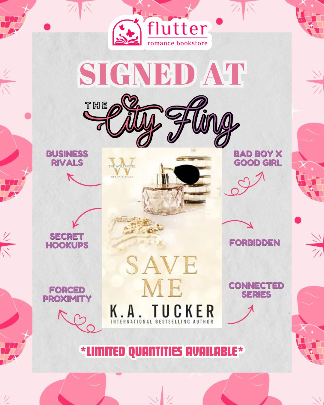 Save Me (The Wolf Hotel Mermaid Beach #2) (CF Signed Edition)