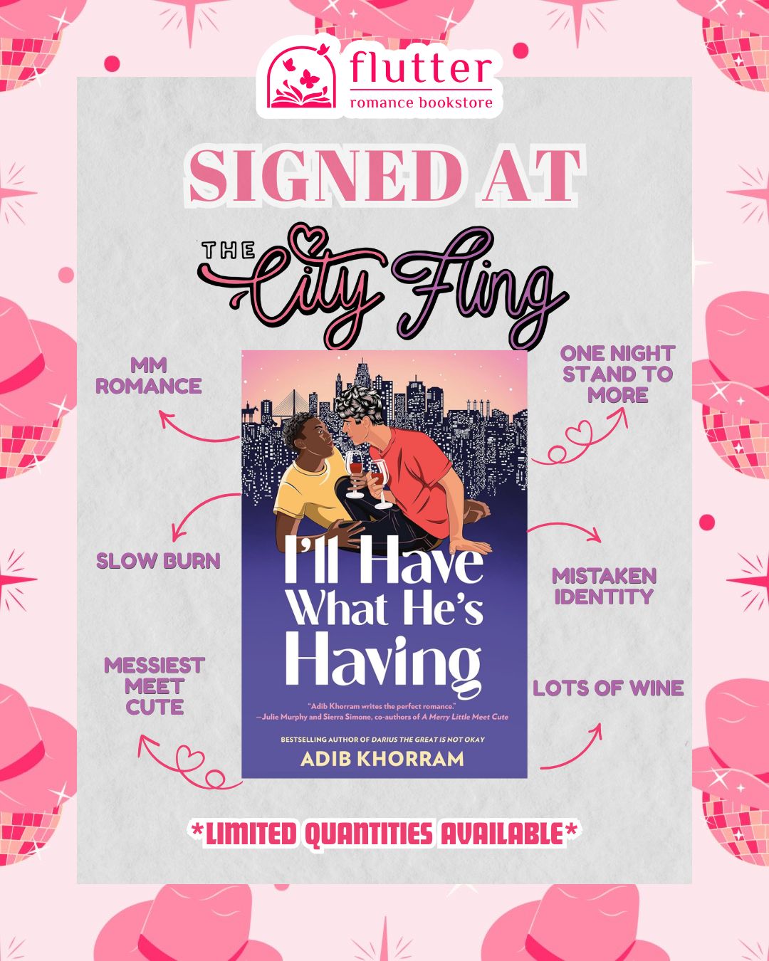 I'll Have What He's Having (Love on the Vine, 1) (CF Signed Edition)