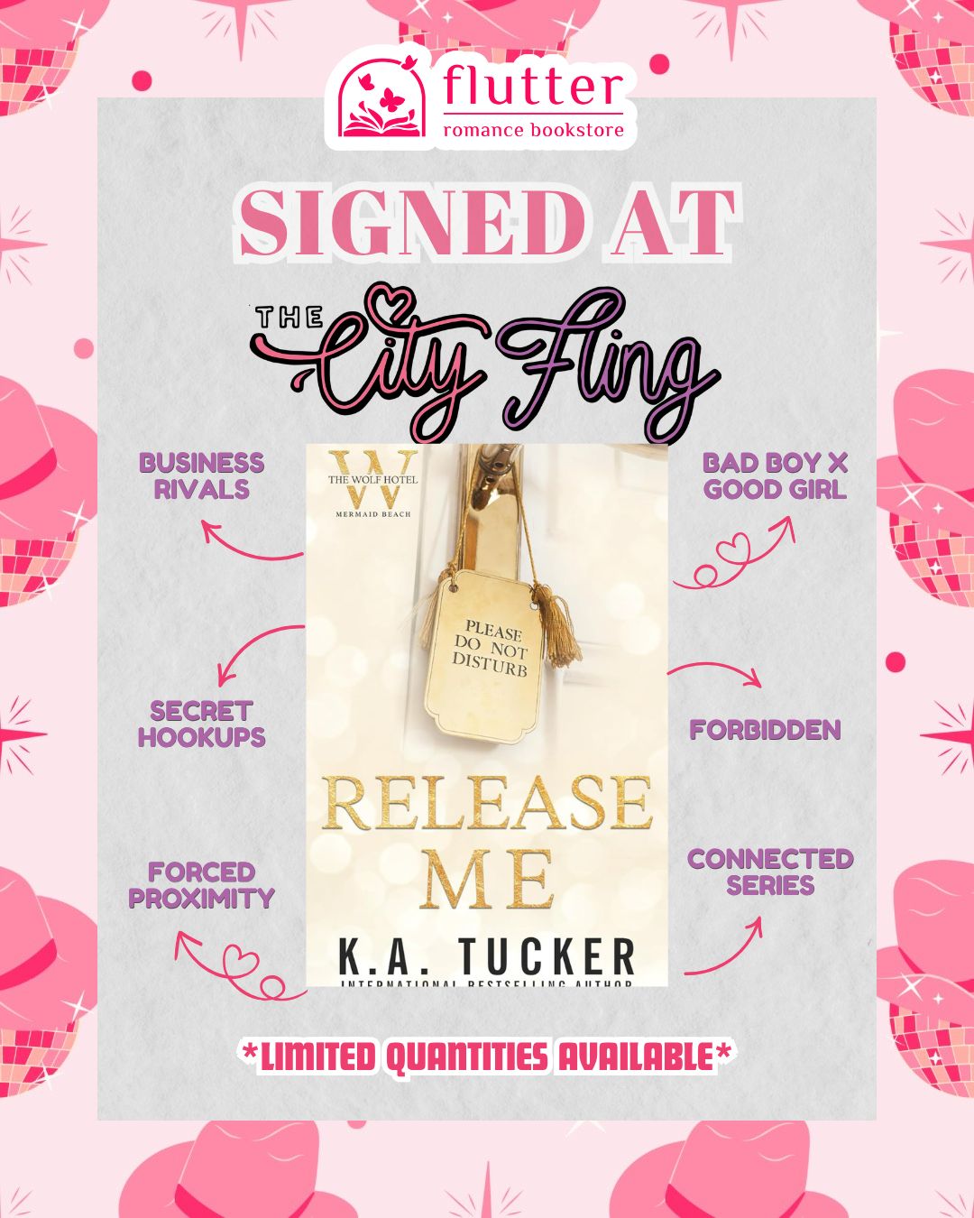 Release Me (The Wolf Hotel Mermaid Beach #1) (CF Signed Edition)