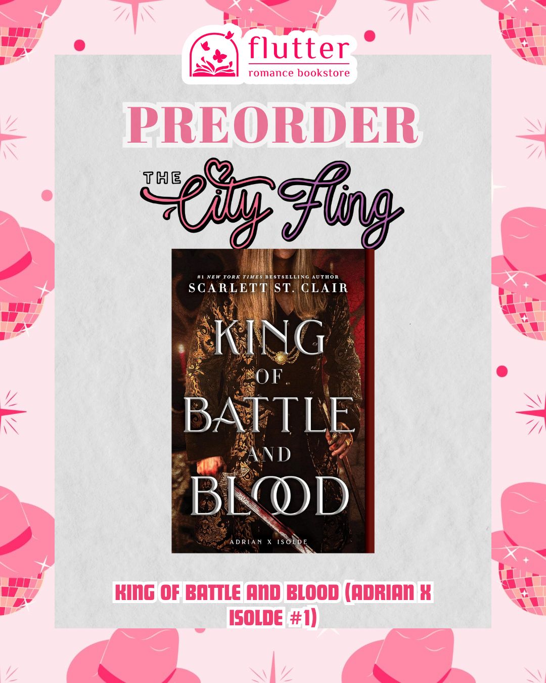 King of Battle and Blood (Adrian X Isolde #1) (City Fling 2026)