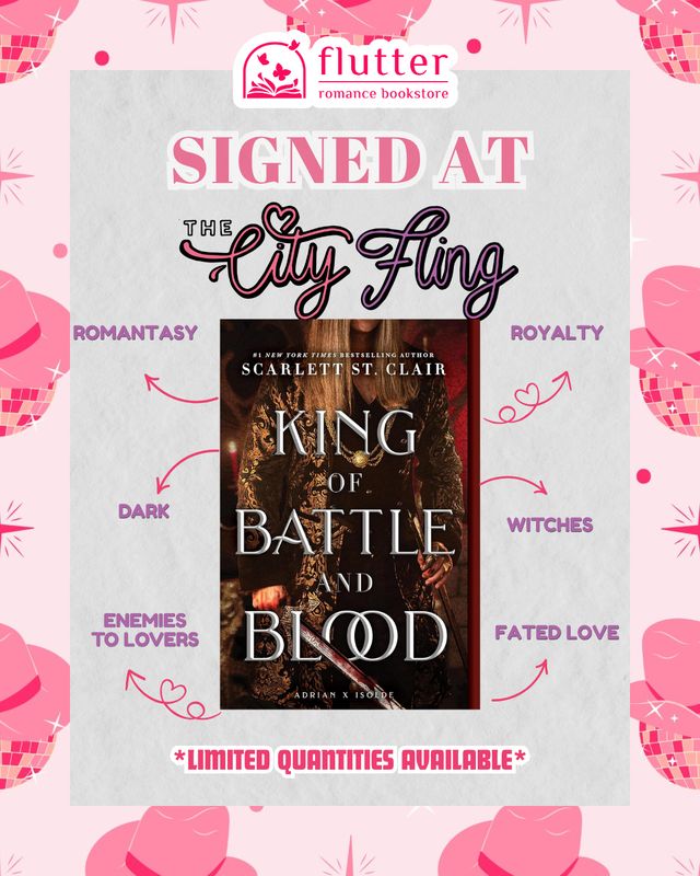 King of Battle and Blood (Adrian X Isolde #1) (CF Signed Edition)