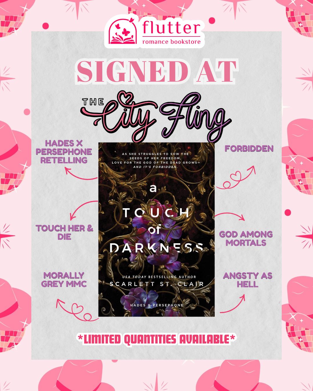A Touch of Darkness (Hades X Persephone Saga #1) (CF Signed Edition)