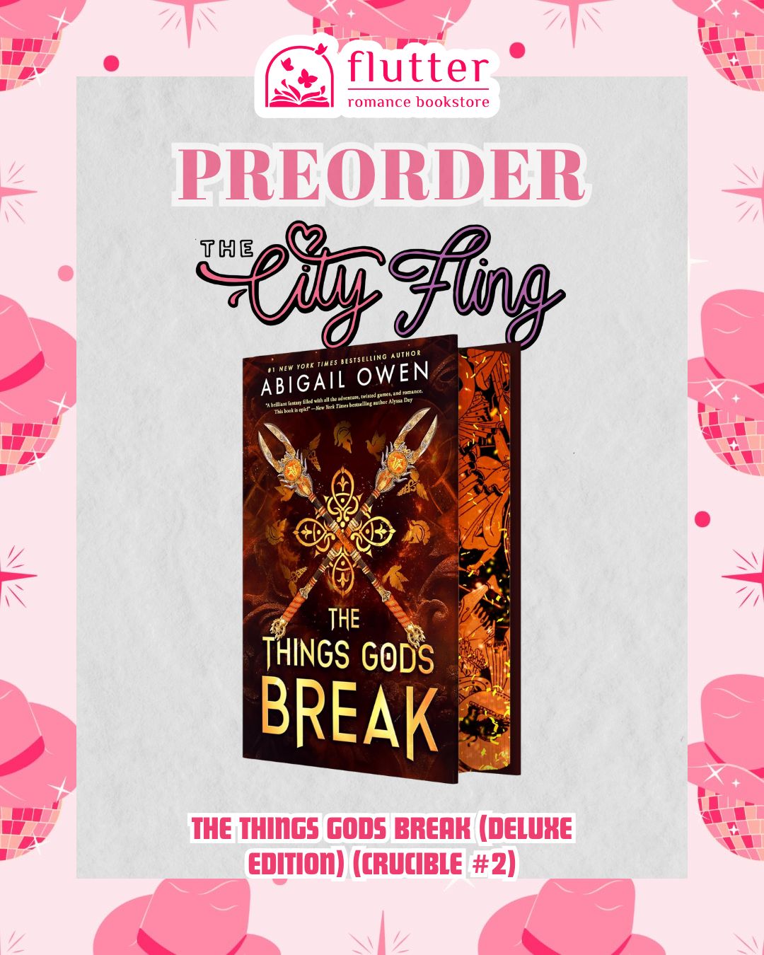 The Things Gods Break (Deluxe Edition) (Crucible #2) (City Fling 2026)