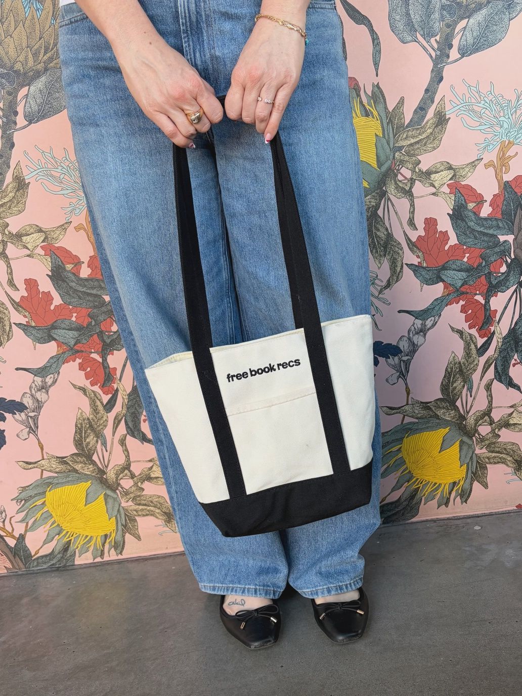 Bookish Mini Tote | Free Book Recs