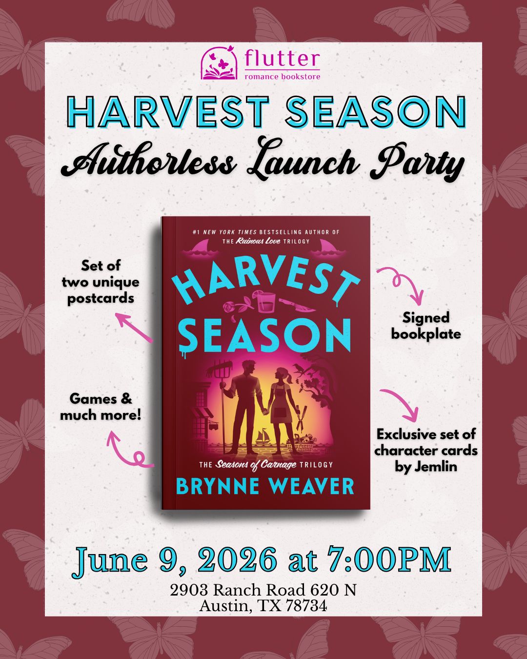 Harvest Season Authorless Party (6/9/26)