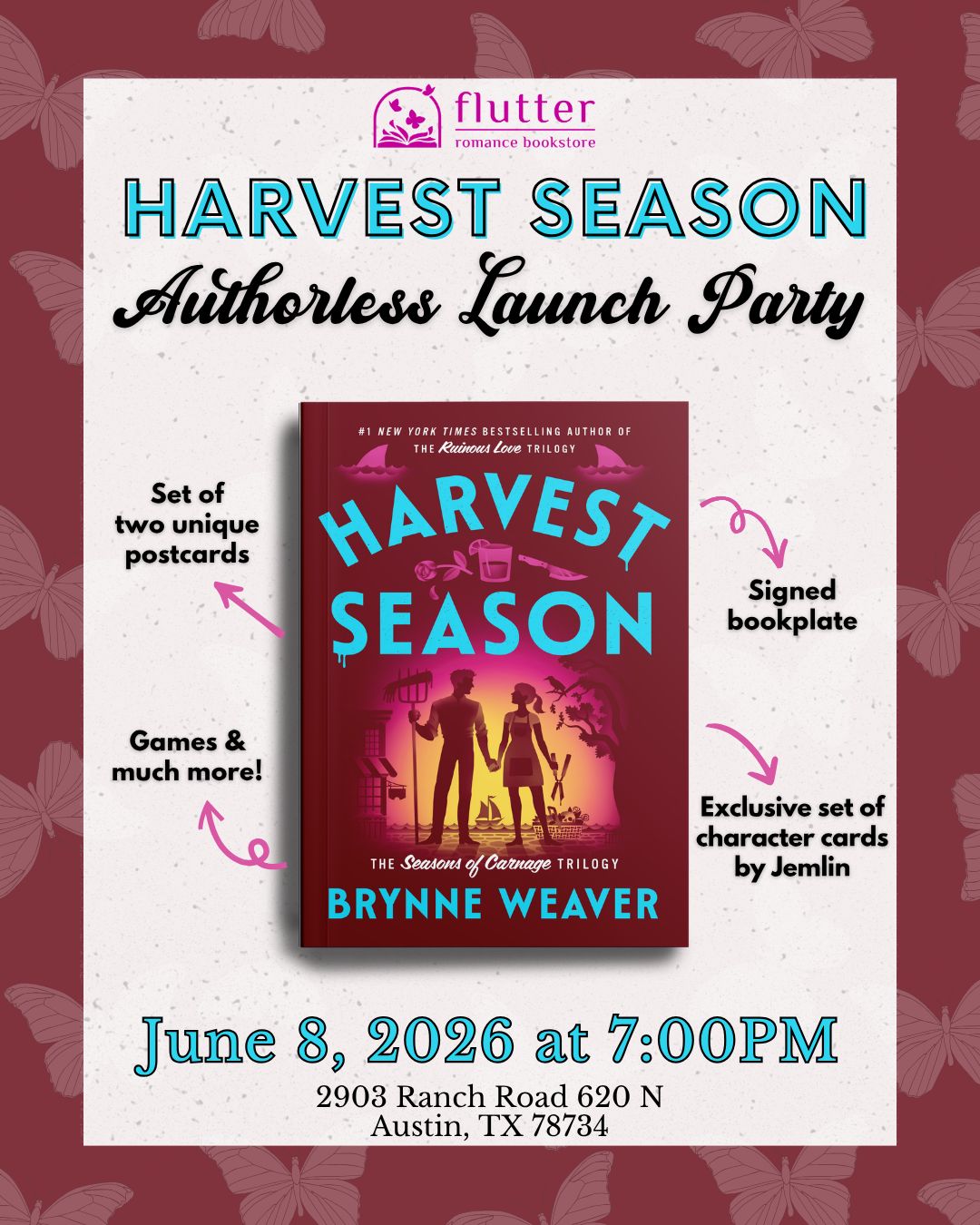 Harvest Season Authorless Party (6/8/26)